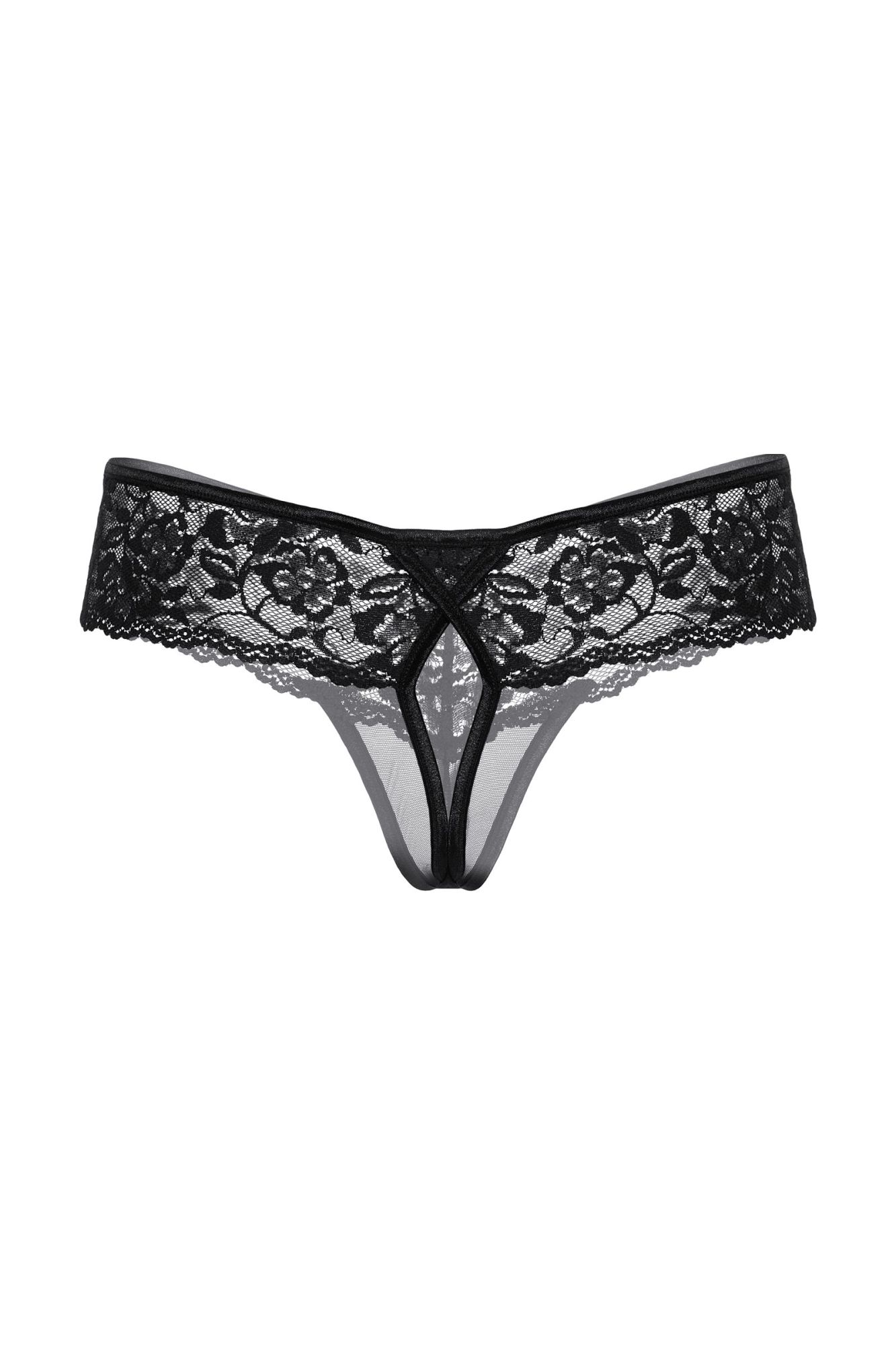 Эротическое трусики кружевные softline collection, черный, s/m в Сочи