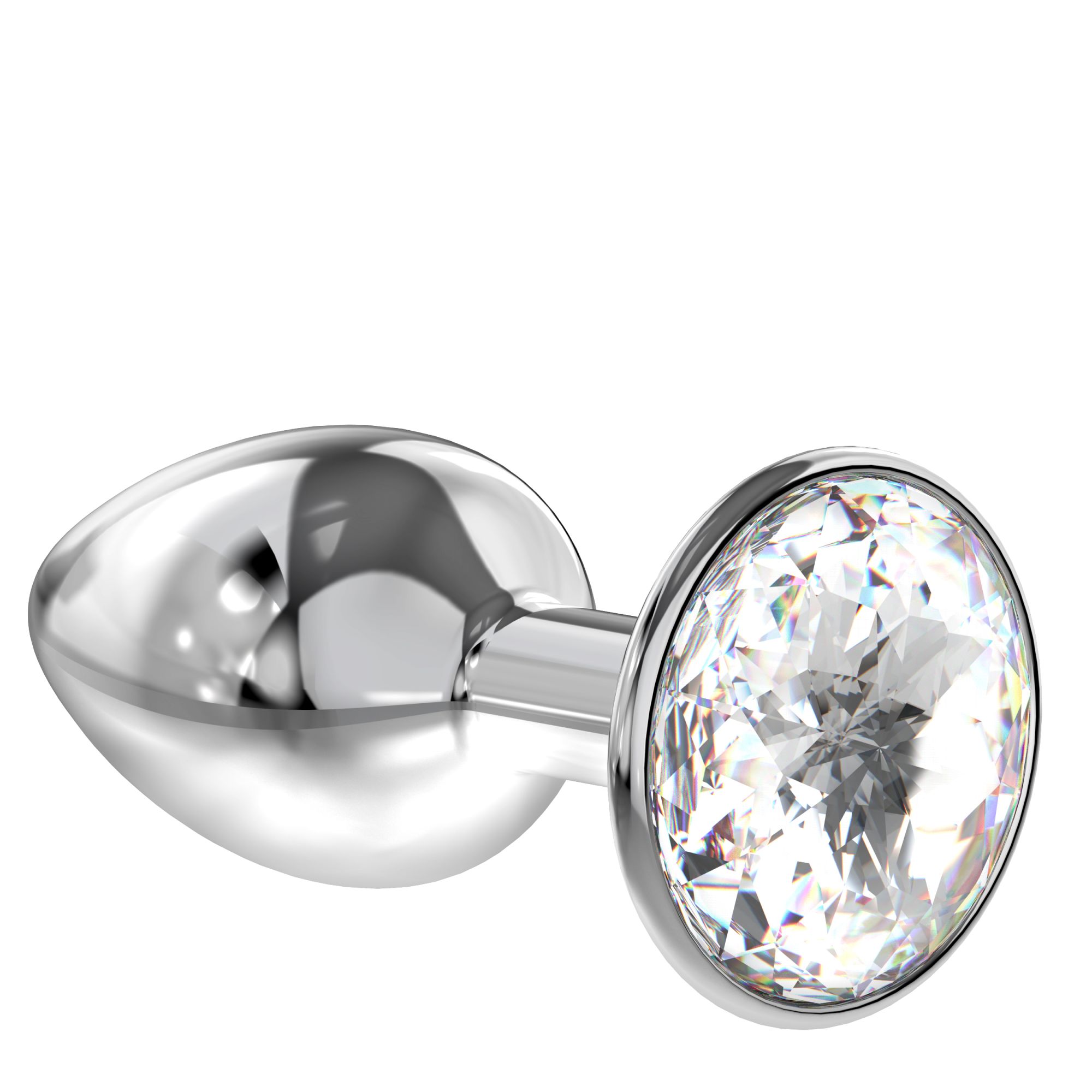 большая анальная пробка diamond clear sparkle xl 4028-02lola в Сочи