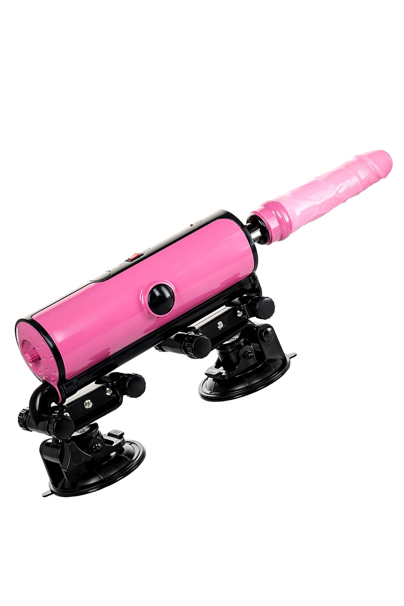 секс-машина motorlovers by toyfa pink-punk, abs, розовый, 36 см в Сочи