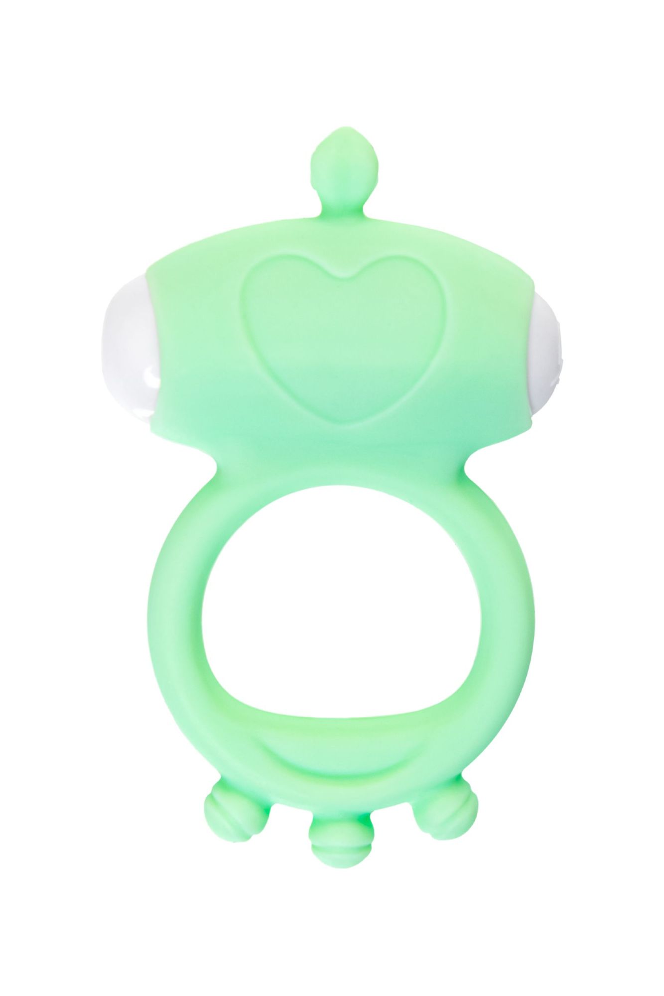 виброкольцо на пенис a-toys by toyfa fowd, силикон, зеленое, ø 2,6 см в Сочи