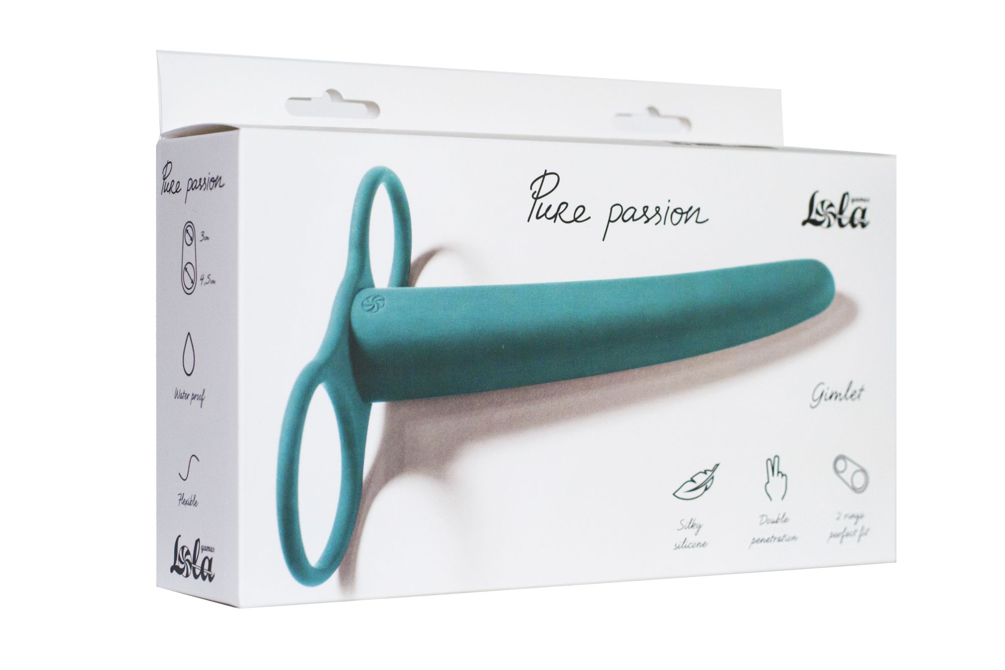 насадка для двойного проникновения pure passion gimlet green 1200-03lola в Сочи