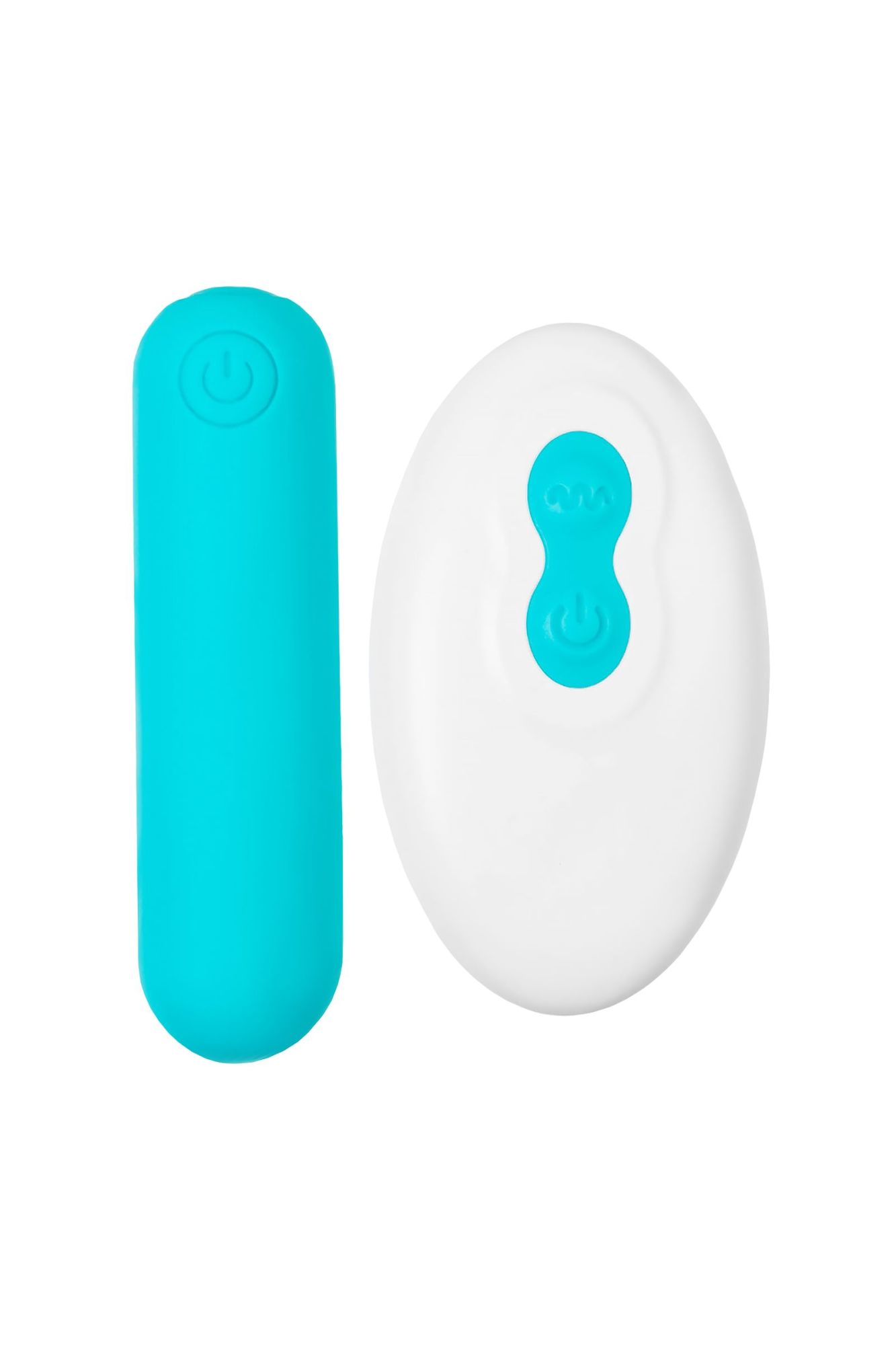 вибропуля a-toys tnim, силикон, голубой, 6,5 см в Сочи