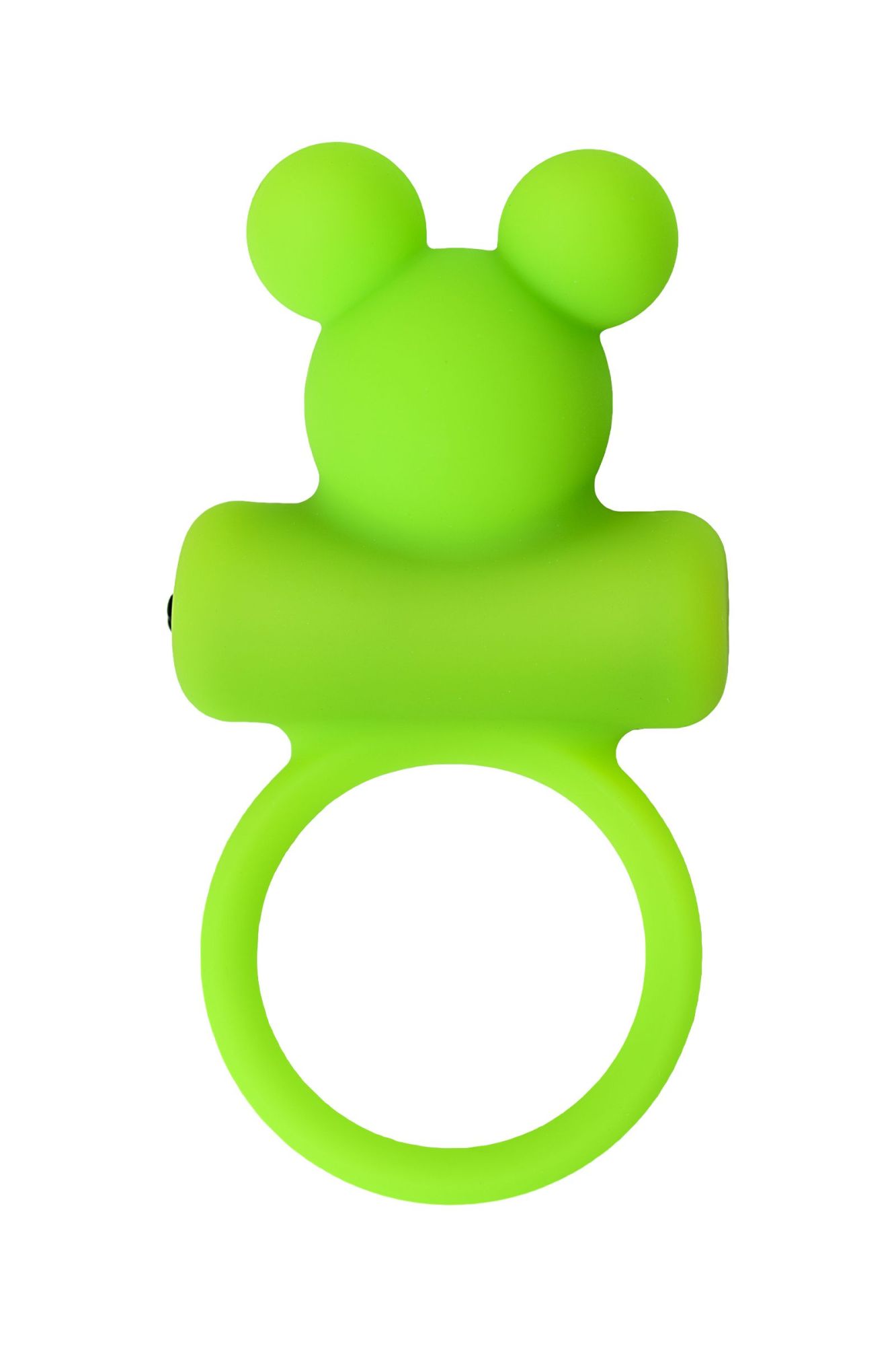 виброкольцо на пенис a-toys by toyfa chio, силикон, зеленое, 8,1 см, ø 3,1 см в Сочи