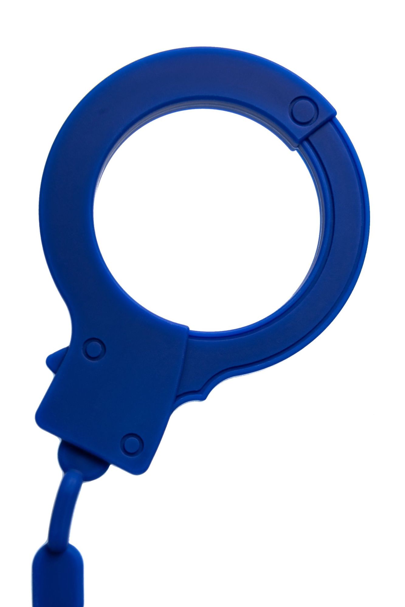 наручники штучки-дрючки, силикон, синие, 33 см в Сочи