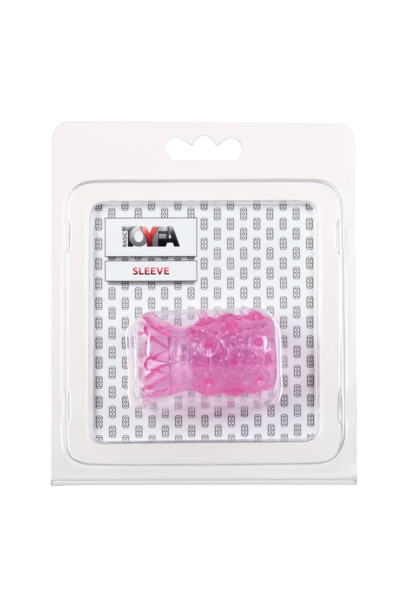 насадка рельефная toyfa, tpe, розовый, 5 см в Сочи