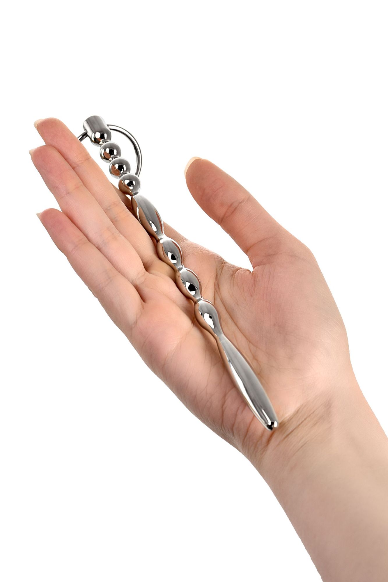 уретральный плаг toyfa metal фигурный с кольцом в основании, серебряный в Сочи