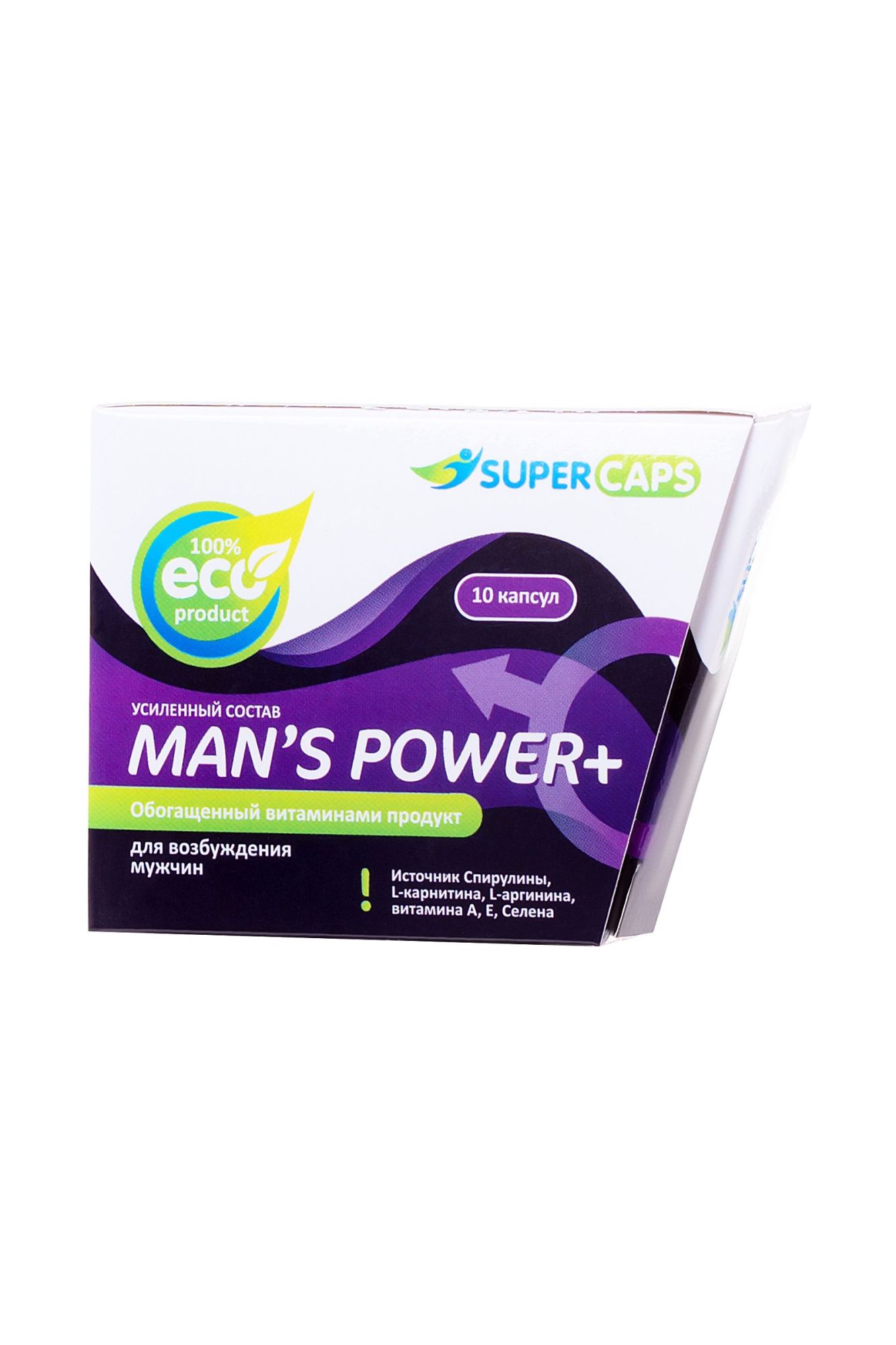 капсулы man"s power плюс возбуждающее средство, 10 шт в Сочи