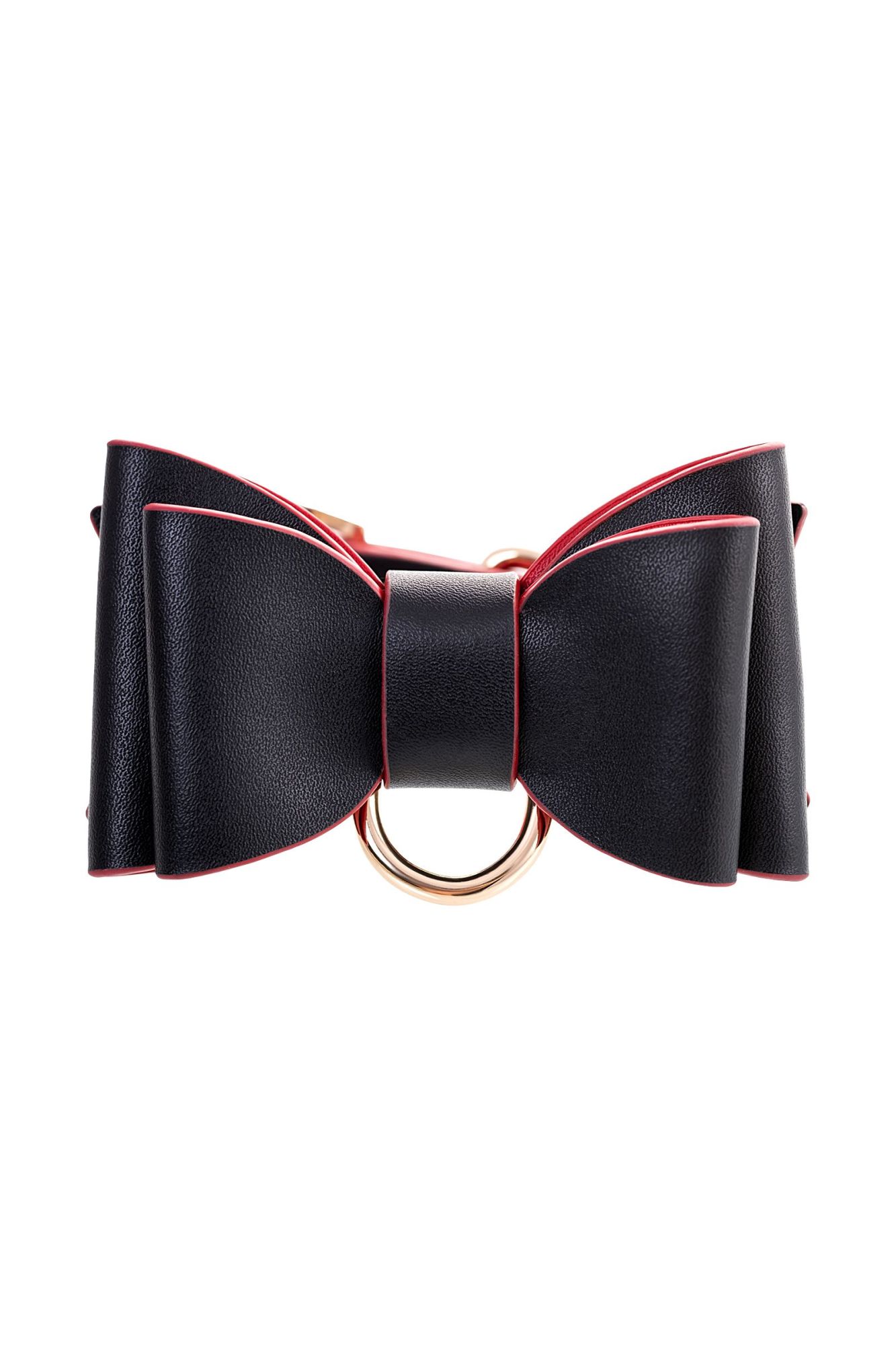 бондажный набор toyfa theatre bow-tie, pu-кожа, черный в Сочи