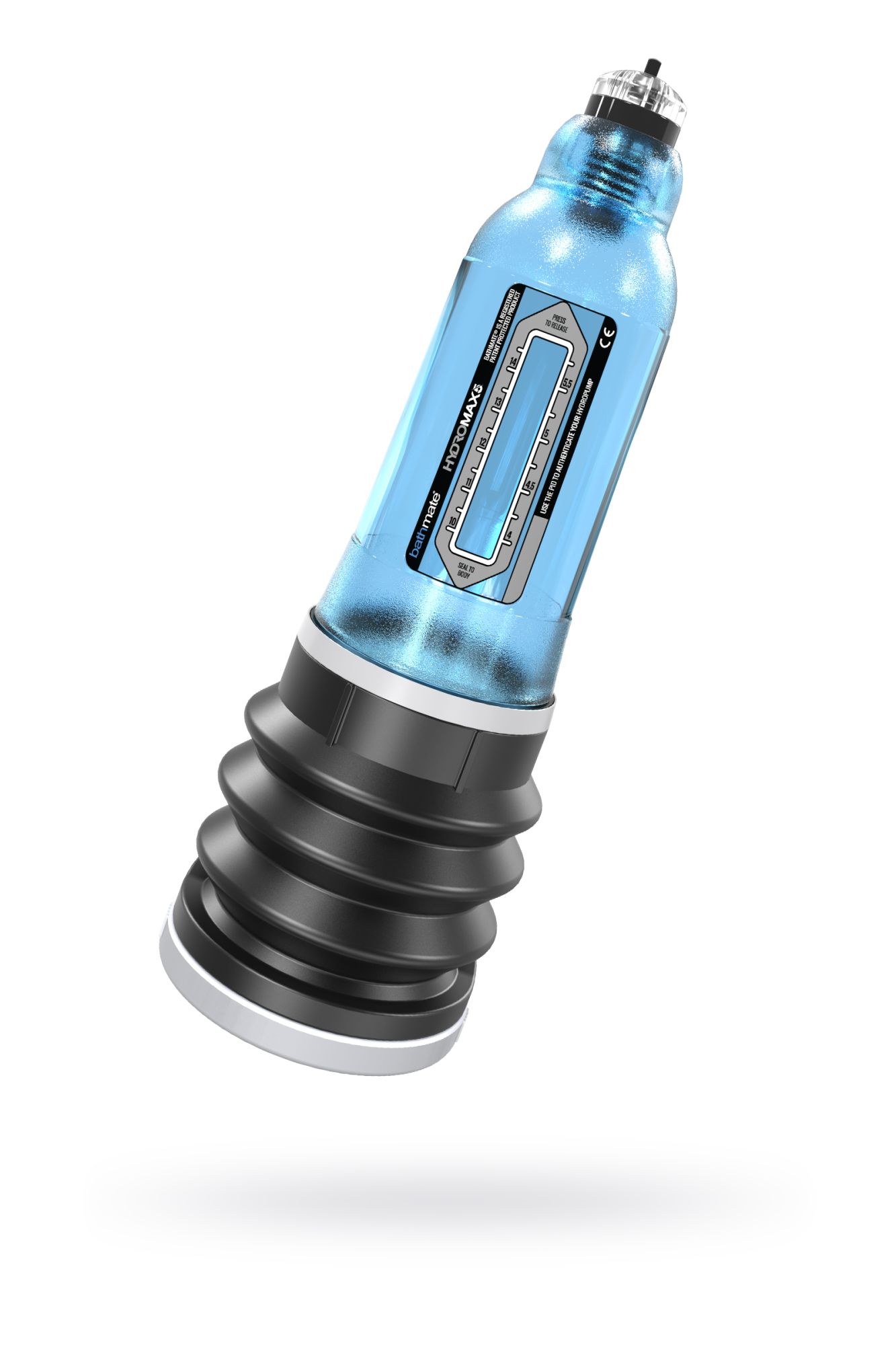 помпа для пениса bathmate hydromax5, abs пластик, голубая, 26 см (аналог hydromax x20) в Сочи