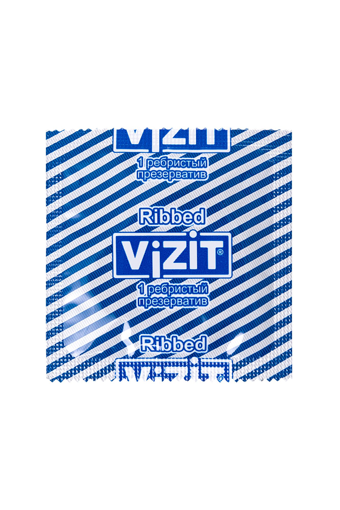 презервативы vizit, ребристые, латекс, 18 см, 5,2 см, 12 шт. в Сочи