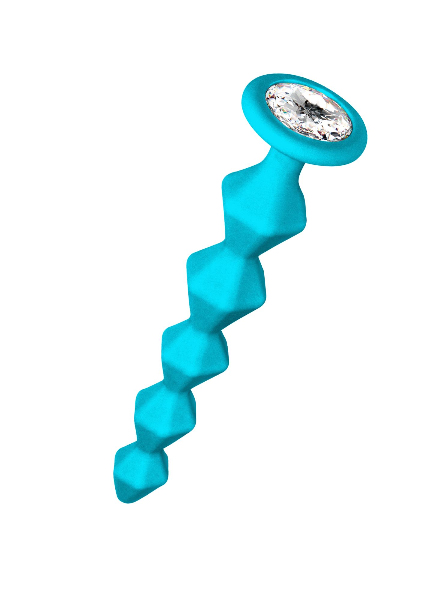 анальная цепочка с кристаллом emotions buddy turquoise 1400-02lola в Сочи