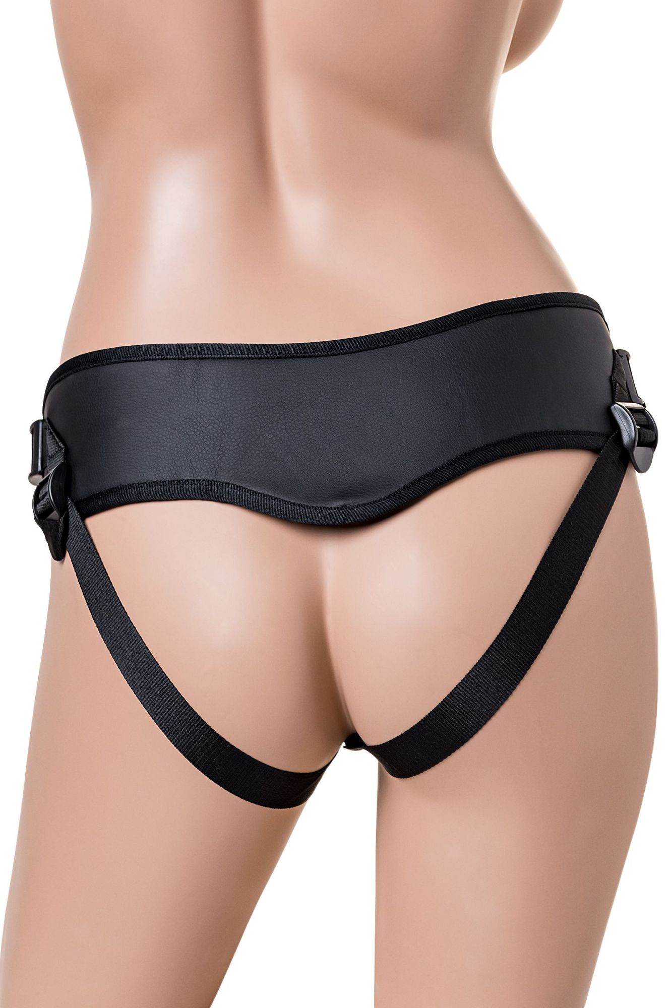 страпон lovetoy с поясом harness, с 2 насадками, реалистичный, neoskin, телесный в Сочи