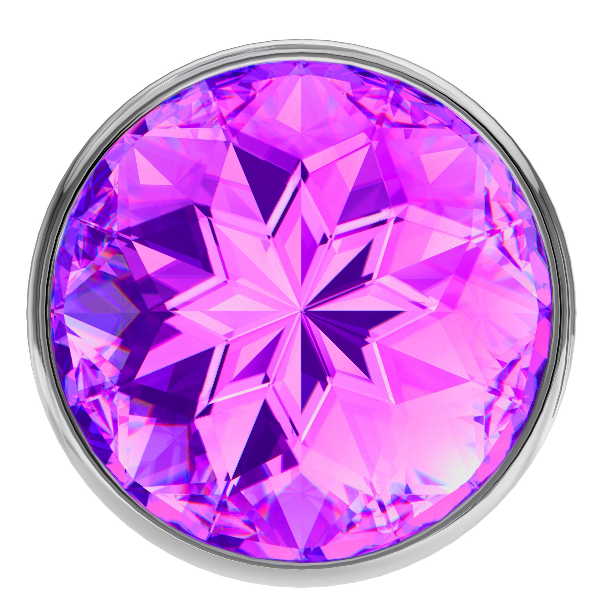 анальная пробка diamond purple sparkle large 4010-05lola в Сочи