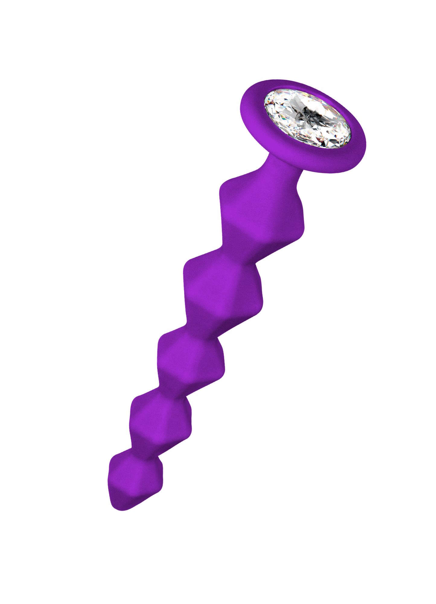 анальная цепочка с кристаллом emotions buddy purple 1400-03lola в Сочи
