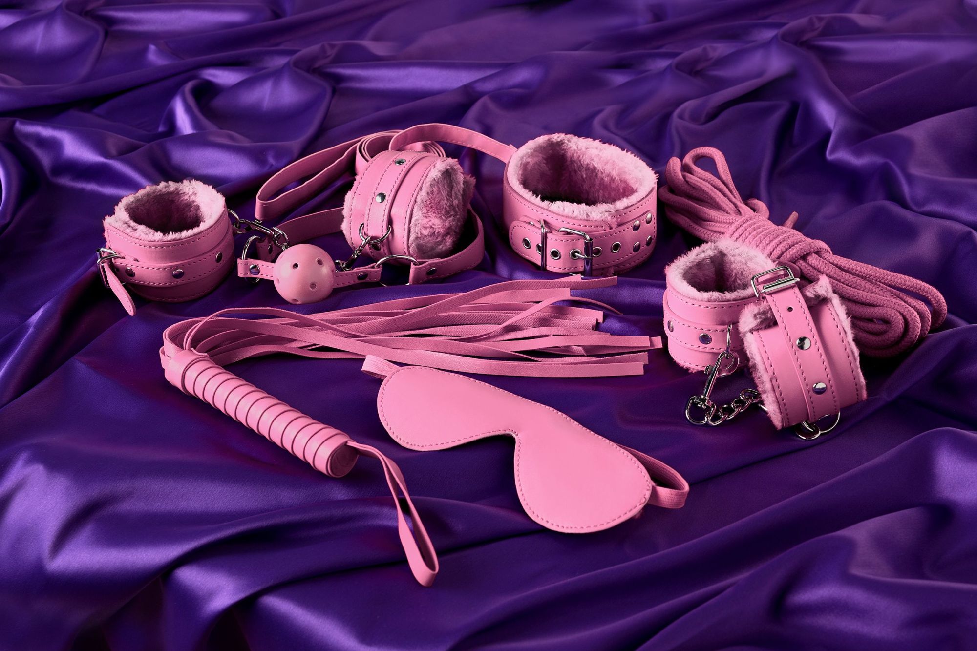 набор для ролевых игр eromantica bdsm nice, розовый в Сочи